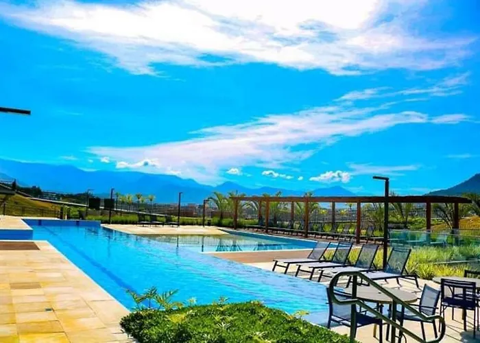 Apartamento Condominio Completo Frente Ao Mar